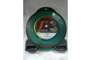 Леска, волосінь косильна 2,0мм 63 метра кручена Франція